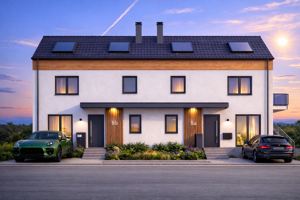 Visualisierung Wohnprojekt Strengenberg — Raid Terra GmbH Grundstücksentwicklung