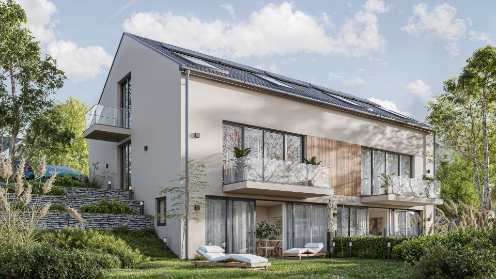 Visualisierung Wohnensemble Strengenberg, Bierweg 8 Rückersdorf